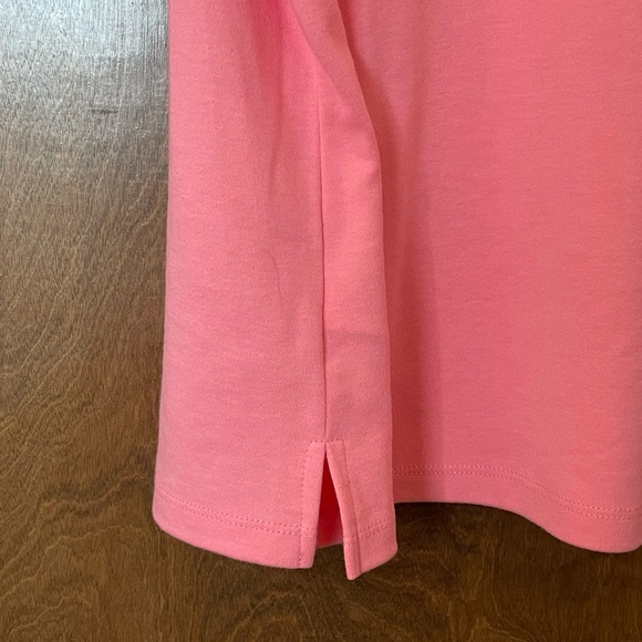 Quacker Factory Pink T Shirt Blue Sequin Lobster XL - Picture 6 of 7